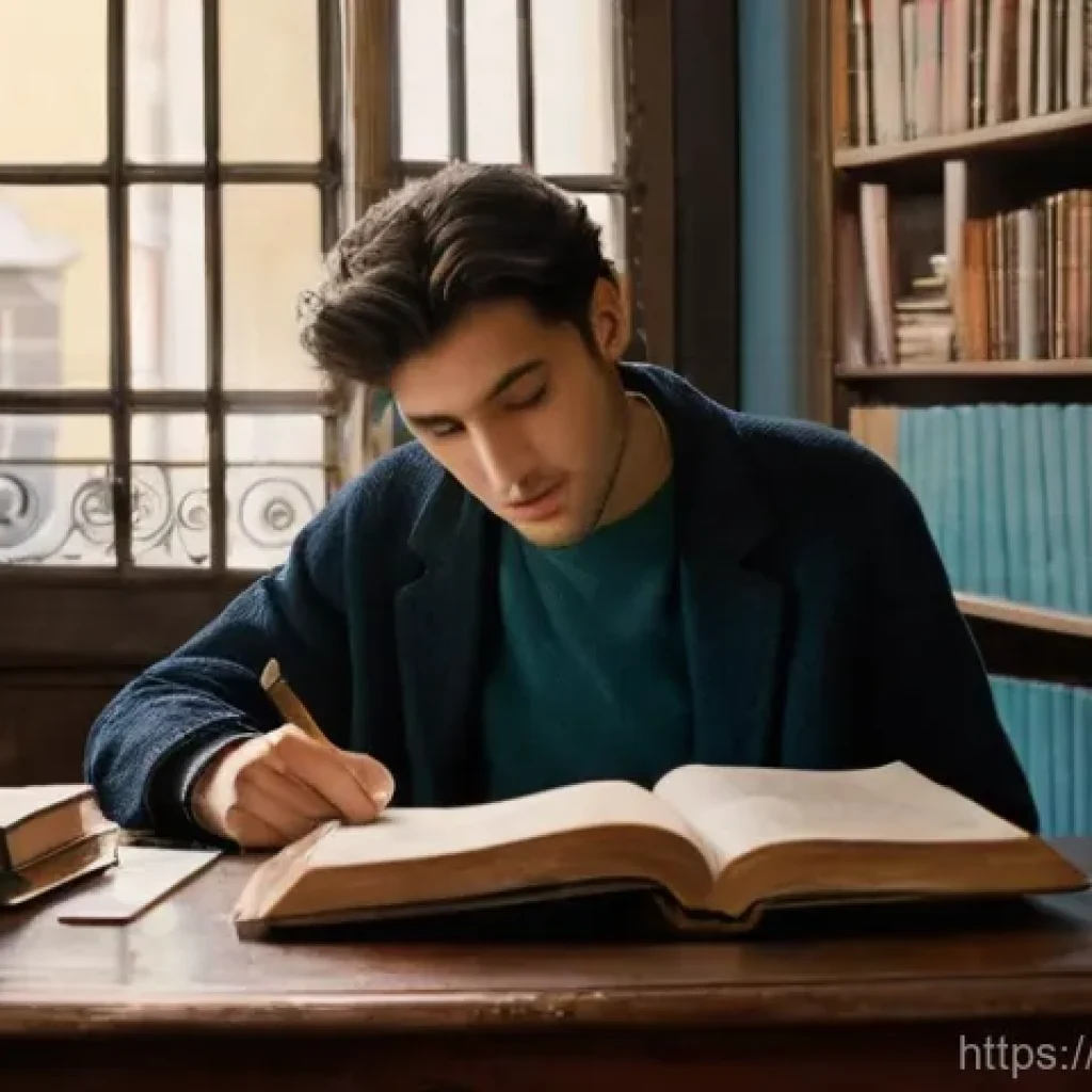 공인중개사 시험 준비의 흔한 실수 - **"Last-Minute Cramming for Real Estate Exam"**
    A wide shot of a young adult, dressed in comfort...