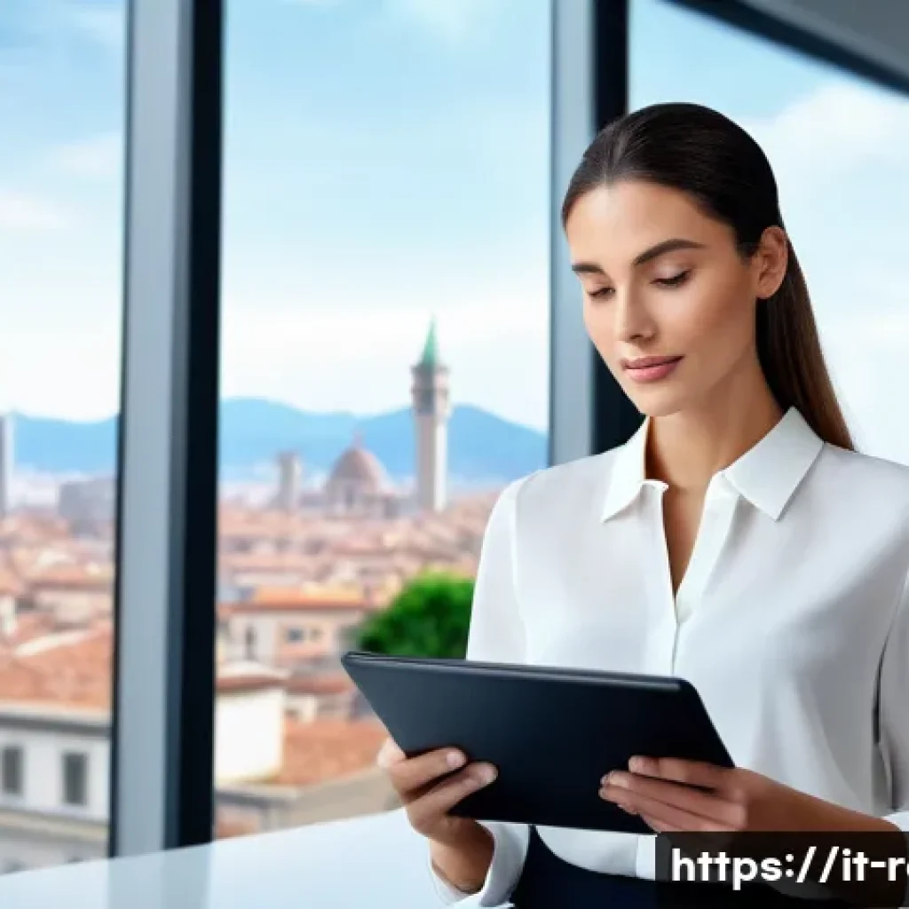 공인중개사 시험 난이도 변화 - A modern real estate agent in a sleek, contemporary office setting, studying updated legal documents...